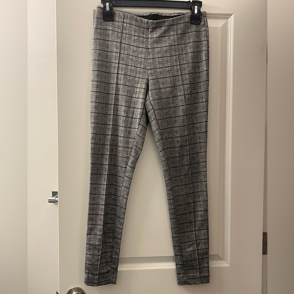 Jules & Leopold Pants - Jules & Leopold Gray Plaid Skinny Pants